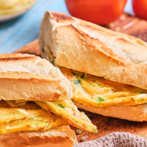 Panini/broodje omelet