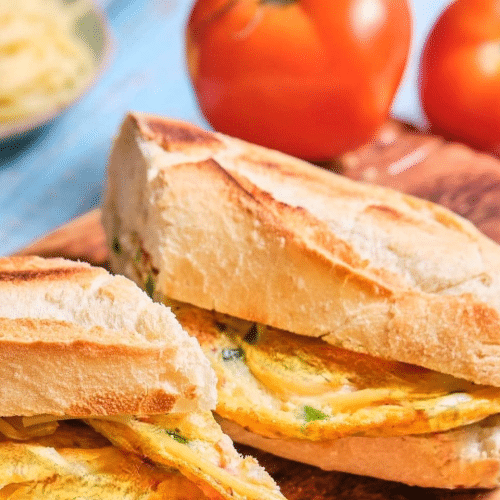 Broodje omelet