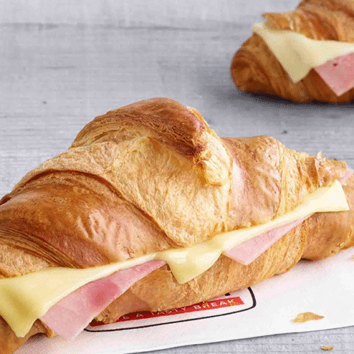 Croissant ham en kaas