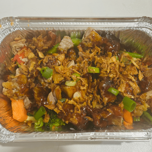 Teriyaki eend