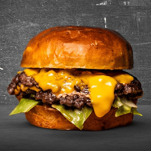 BBQ Double Bacon Burger Menu
