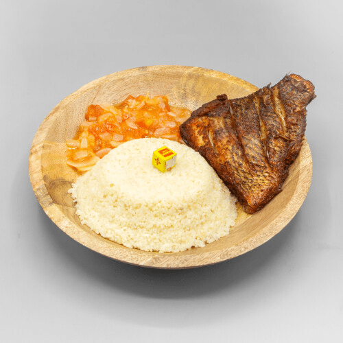 Bowl attiéké poisson