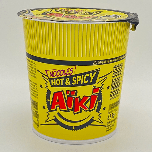 Aiki Noodles Hot & Spicy 67,5g