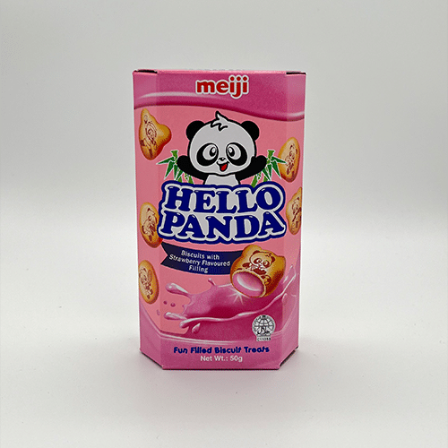 Hello Panda Aardbei 50g
