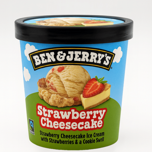Ben and Jerry's Strawberry Cheesecake 465ml