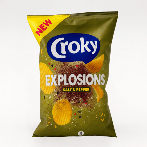 Croky Explosions Salt and Pepper 150g