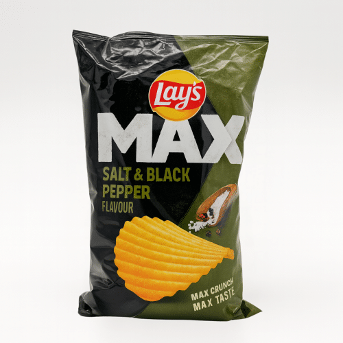 Lays Max Salt & Black Pepper Flavour 185g
