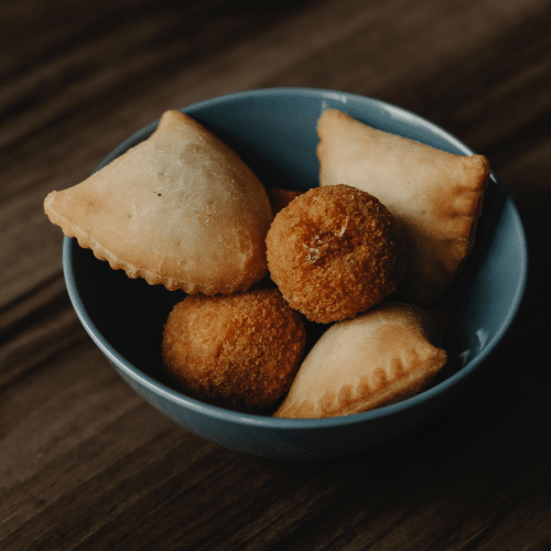 Mini arancini et panzerotti