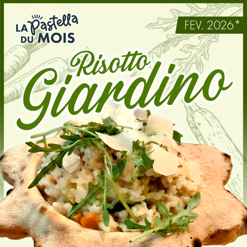 Nouvelle pastella du mois : Risotto Giardino