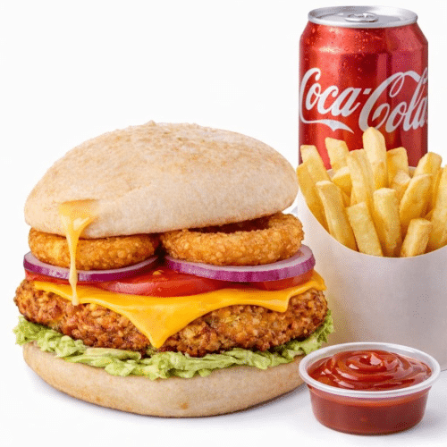 Menu Naan Crispy (pain maison au fromage)