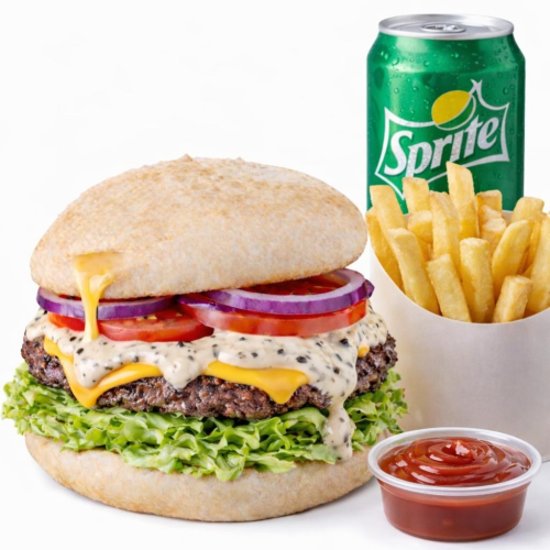 Menu Naan truffle (pain maison au fromage)