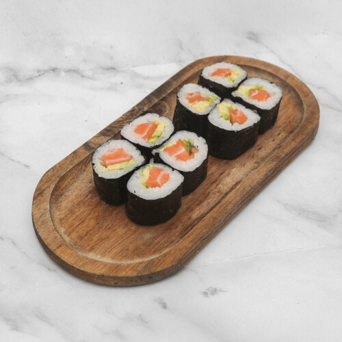 Maki saumon, avocat