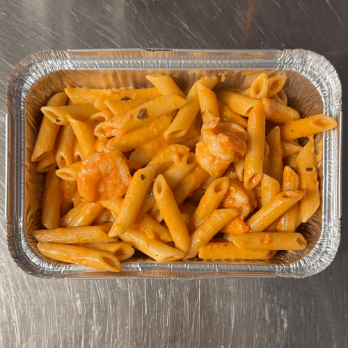 Pâtes scampis crème (ravier)