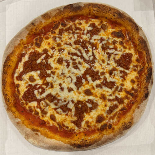 Pizza bolognaise