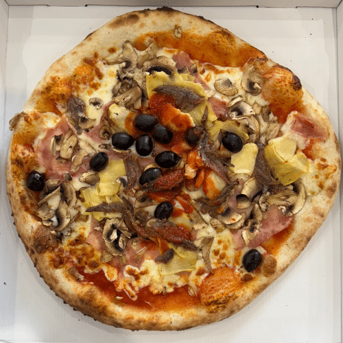Pizza capricciosa