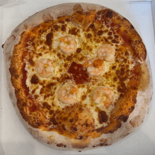 Pizza scampis