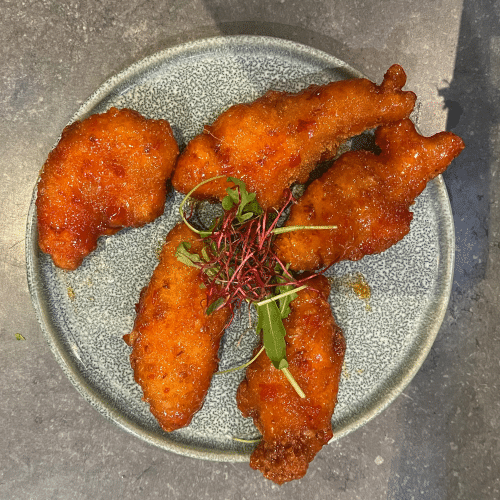 Spicy chicken tenders (5st)