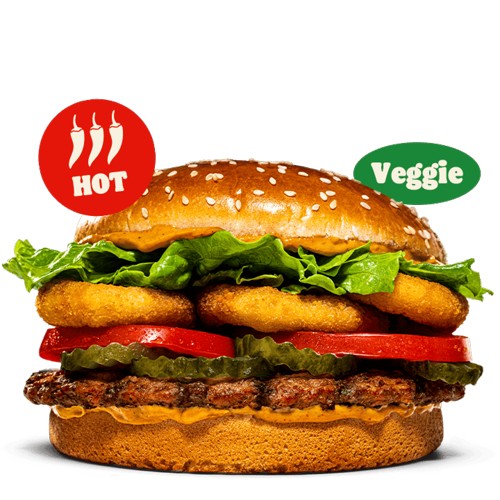 Angry Whopper Hot Veggie