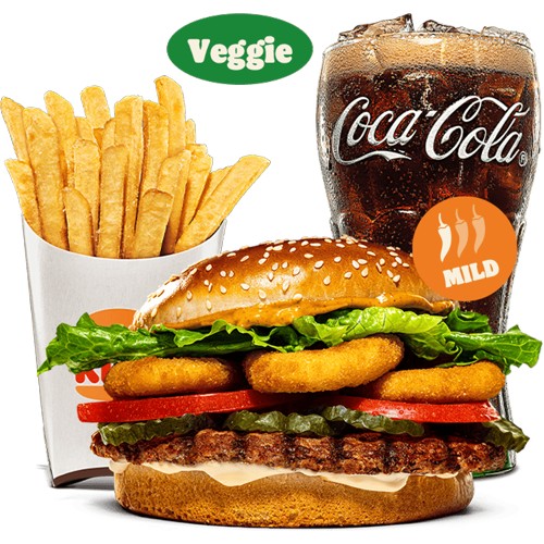 Angry Whopper Mild Veggie Menu