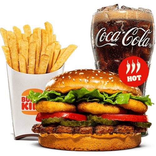 Angry Whopper Hot Menu