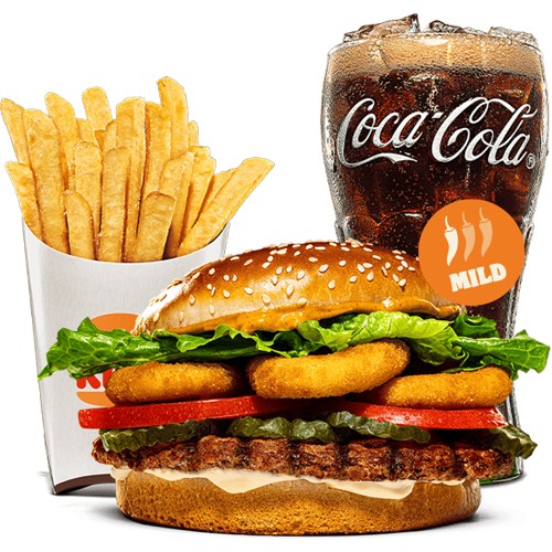 Angry Whopper Mild Menu
