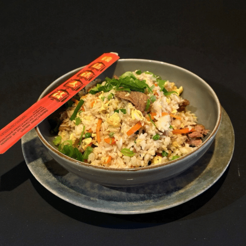 22. nasi / bami met rund