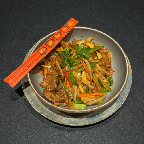 38. rundvlees met verse gember