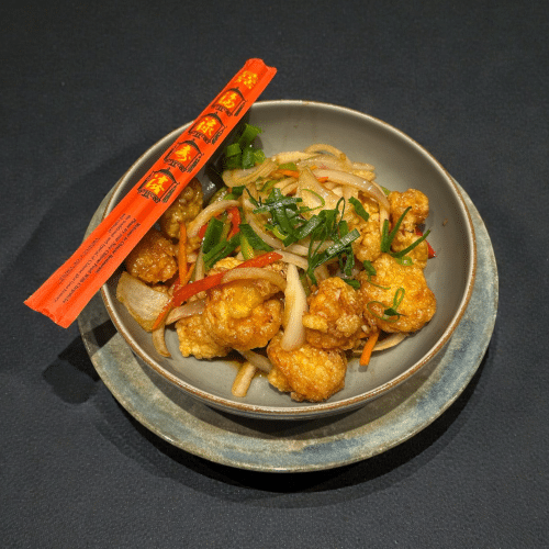 43. chinese garnalen in looksaus