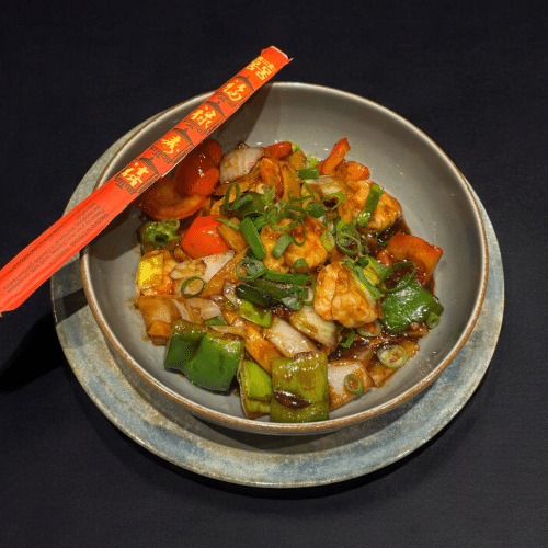 45. chinese garnalen kung pao