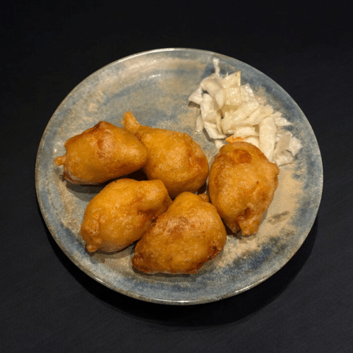 8. gepaneerde kippenballetjes 5 stuks