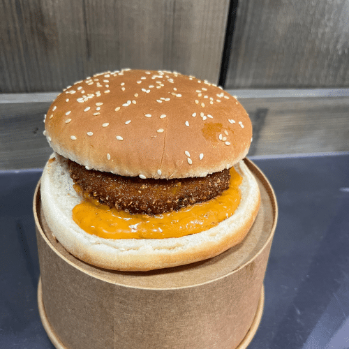 Crispy Mediterranean Burger