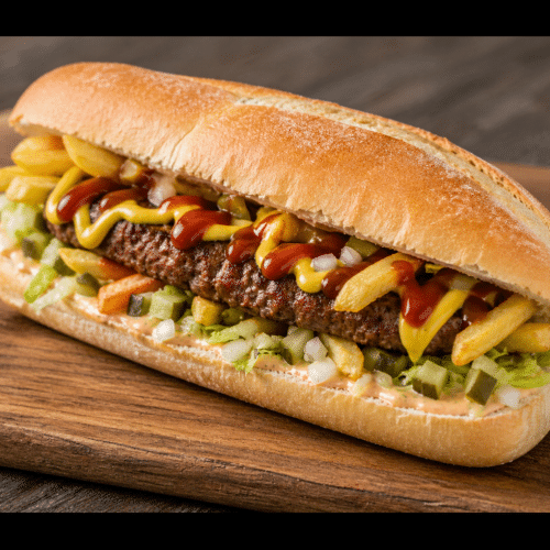 Mitraillette hamburger