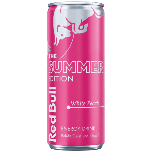 Redbull witte perzik
