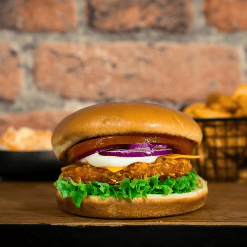 Vegi Chickenburger 120G Menu