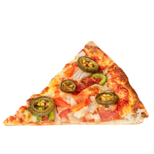 Pizza medium - hot and spicy