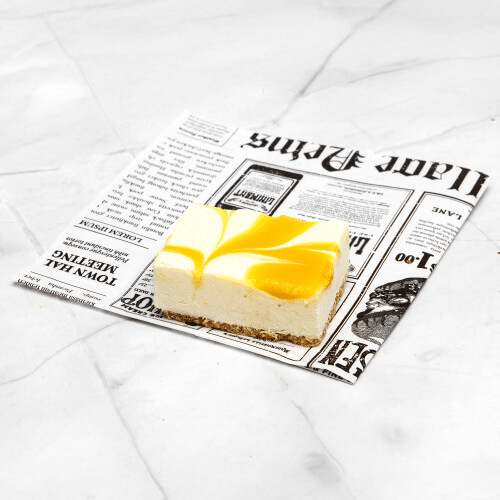 Boston lemon cheesecake