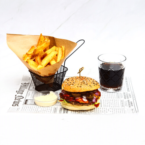Jalapeño Cheeseburger Menu