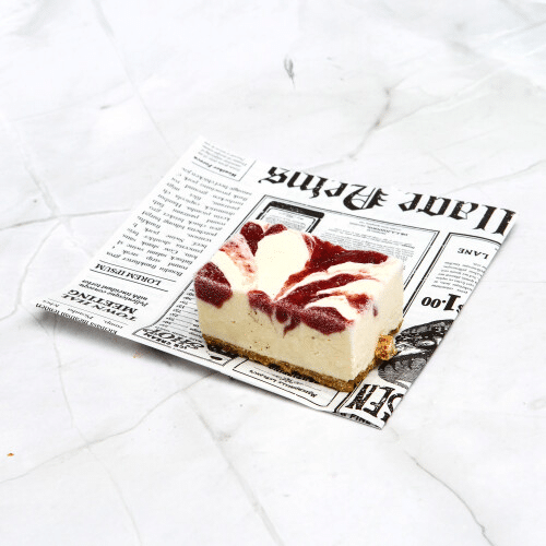 New York strawberry cheesecake