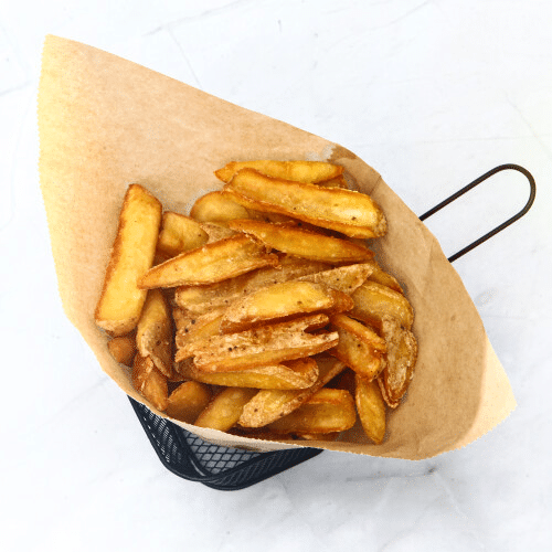 Skin on friet