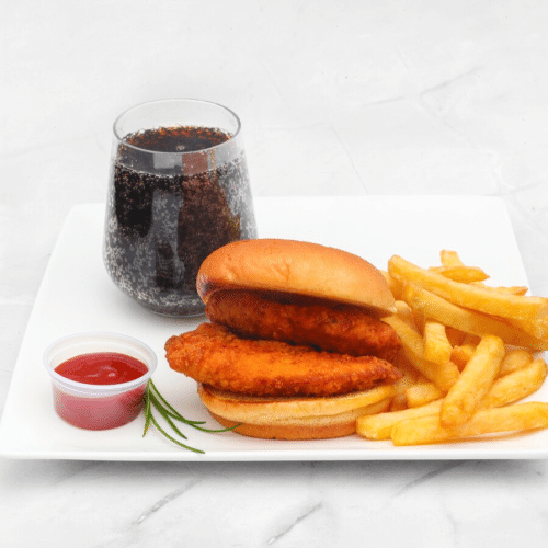 Menu the chicken crousty