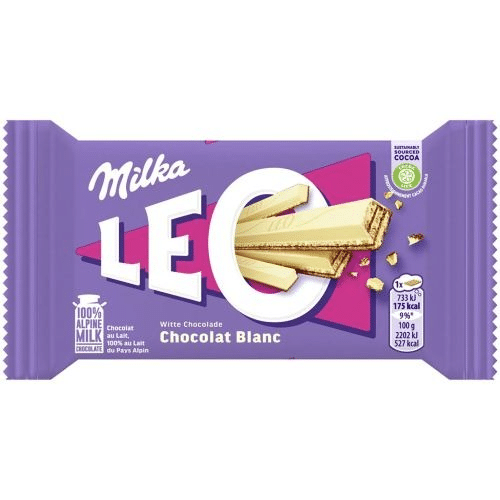 Milka Leo 33.3 G Chocolat Blanc