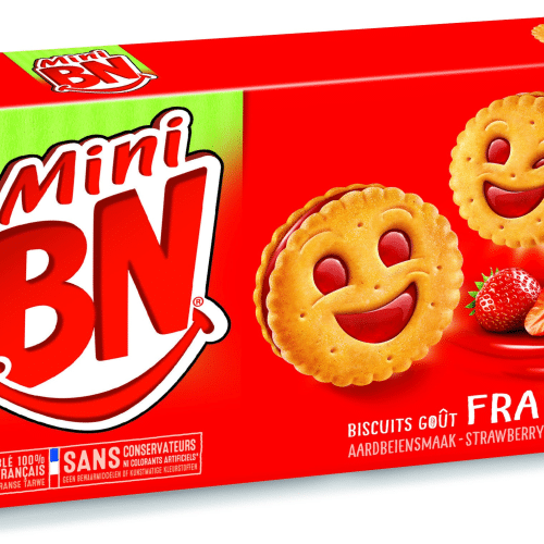 Mini BN fraise 175g