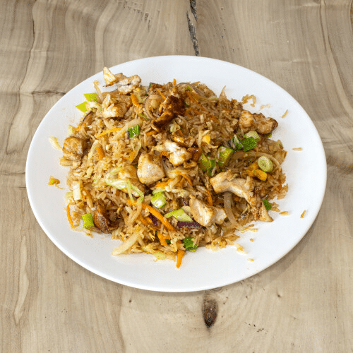 Riz sauté au poulet