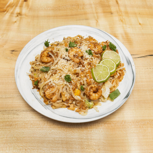 Pad Thaï scampis