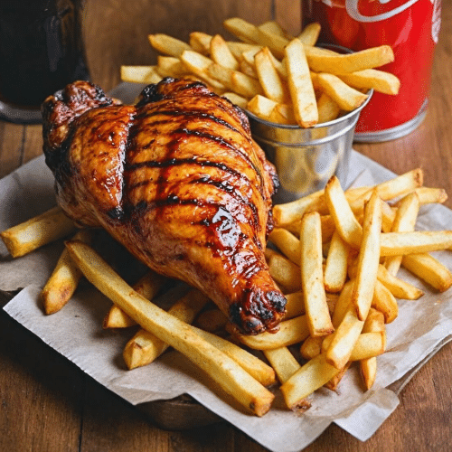 Gegrilde kippenbout menu 1