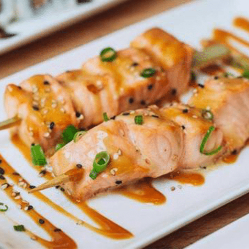 Yakitori saumon (2 pièces)