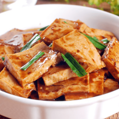 Gebakken tofu met XO saus