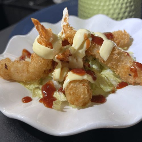 Gefrituurde scampi's 5 stuks