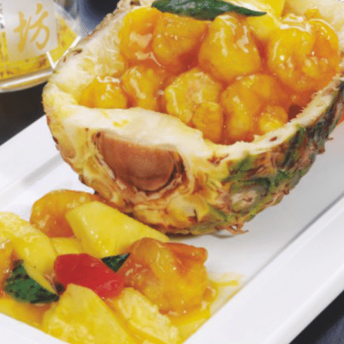 Kippenfilet met ananas