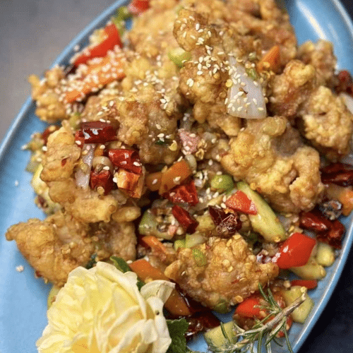 Kippenlapjes met verse chill kruiden